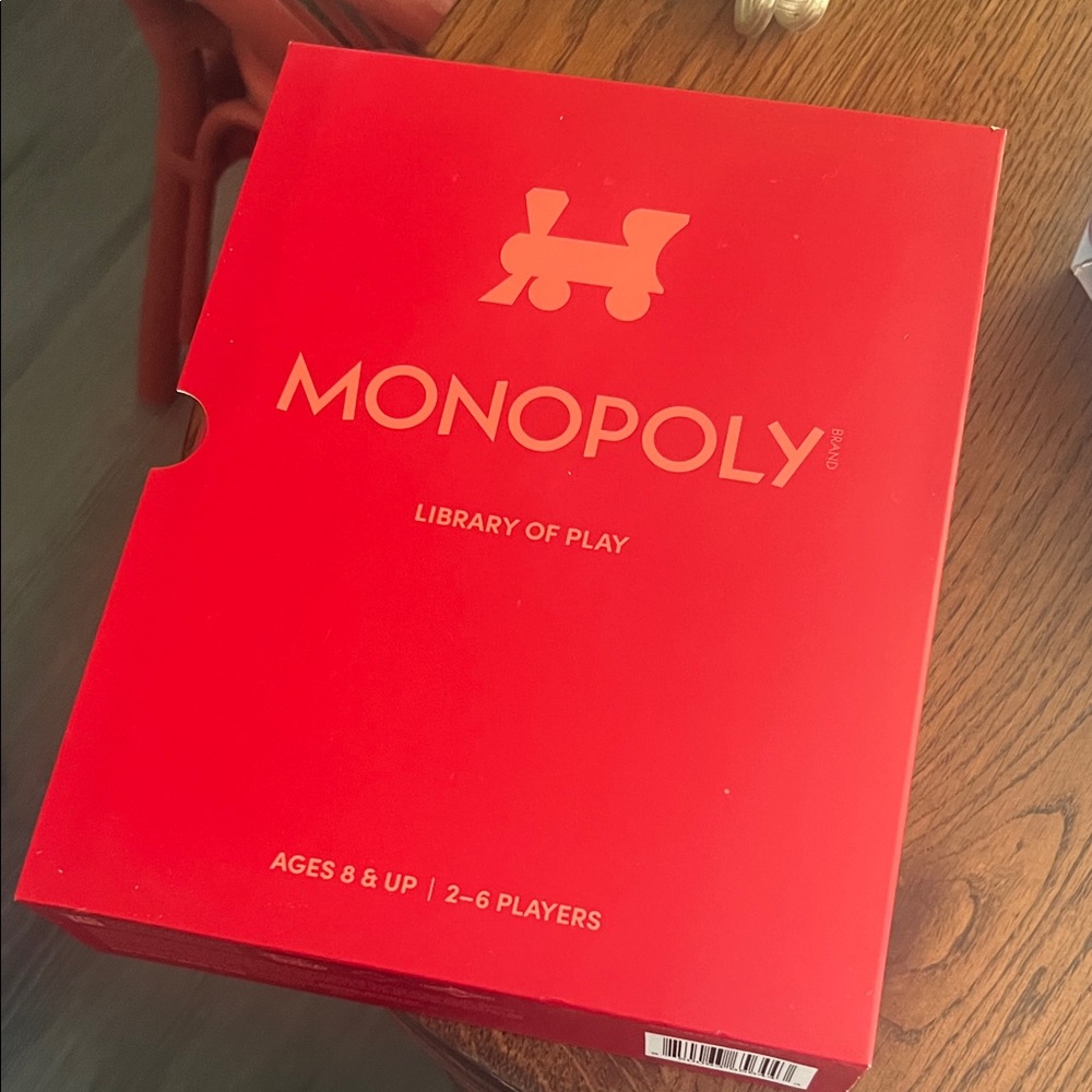 Monopoly Board Game - Red Edition